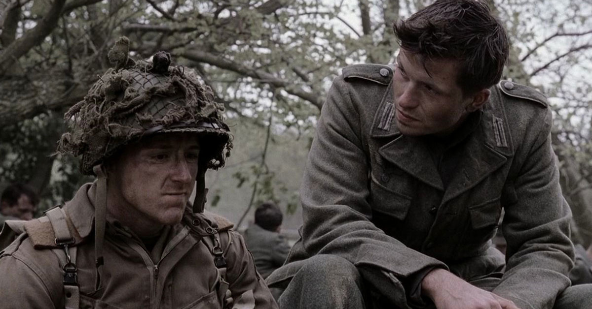 Soldiers from Band of Brothers &quot;Easy Company&quot;