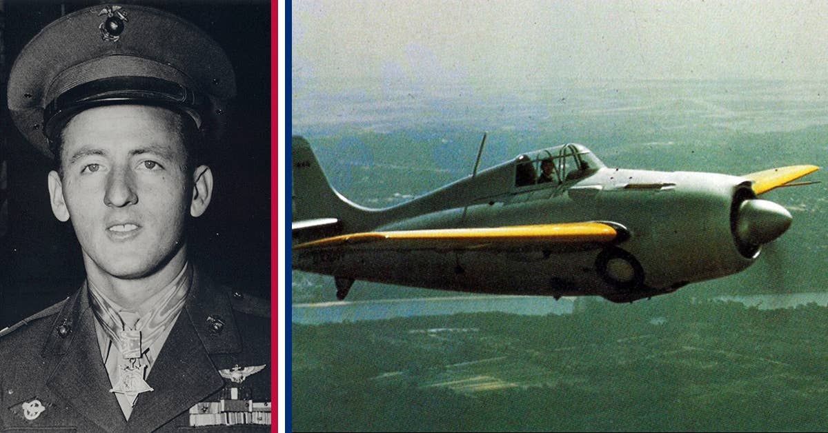 1st Lt. Jefferson DeBlanc flew F4F Wildcats against Japanese fighters and bombers.