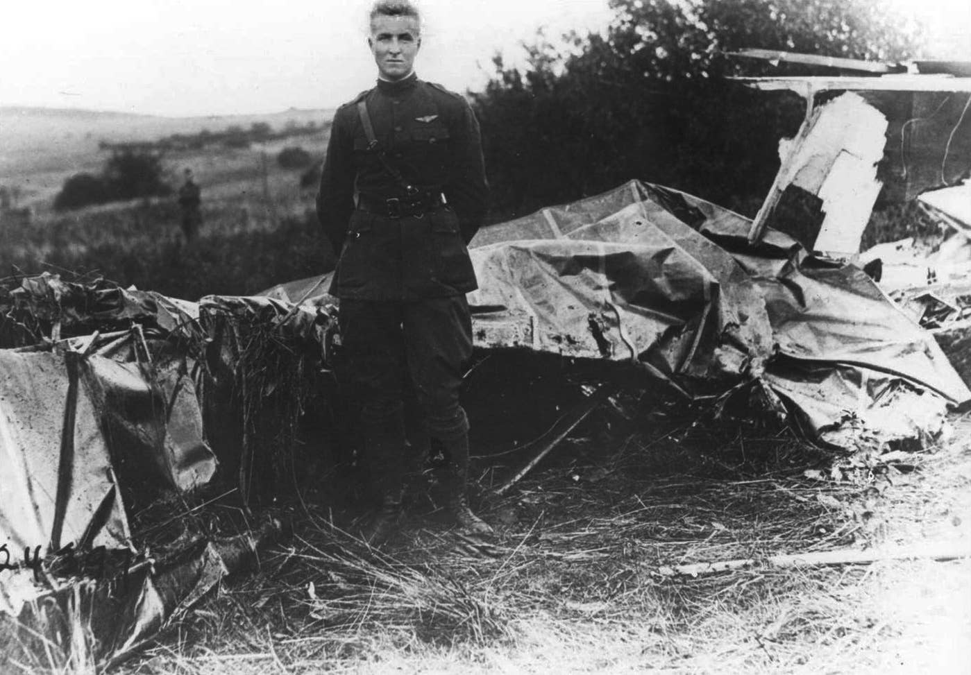 U.S. Army Air Corps 2nd Lt. Frank Luke downed 18 targets in a single month in World War I.<br>(U.S. Air Force)