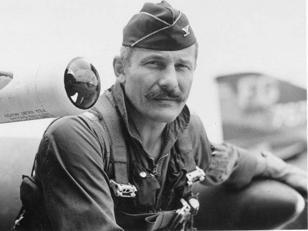 Every airman thinks they can grow a mustache like Col. Robin Olds. The only reason his mustache is so majestic is because he literally gave zero f*cks about the rules. Rules all airmen have to follow. (U.S. Air Force)