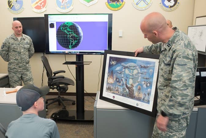 Military meteorologists and the National Weather Service often work together.<br>(U.S. Air Force photo by Paul Shirk)