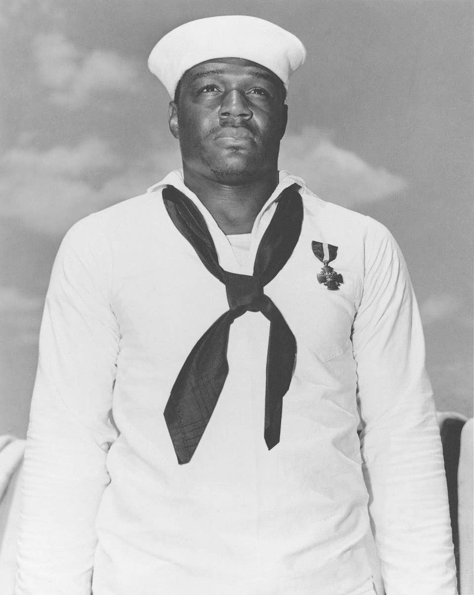 Doris Miller. (US Navy photo)