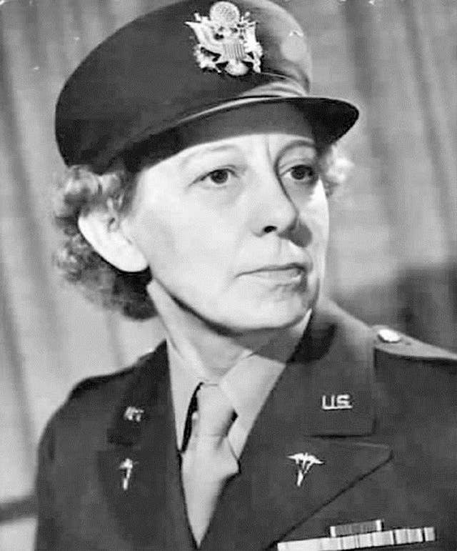 First Lieutenant Annie G. Fox. (National Archives photo)