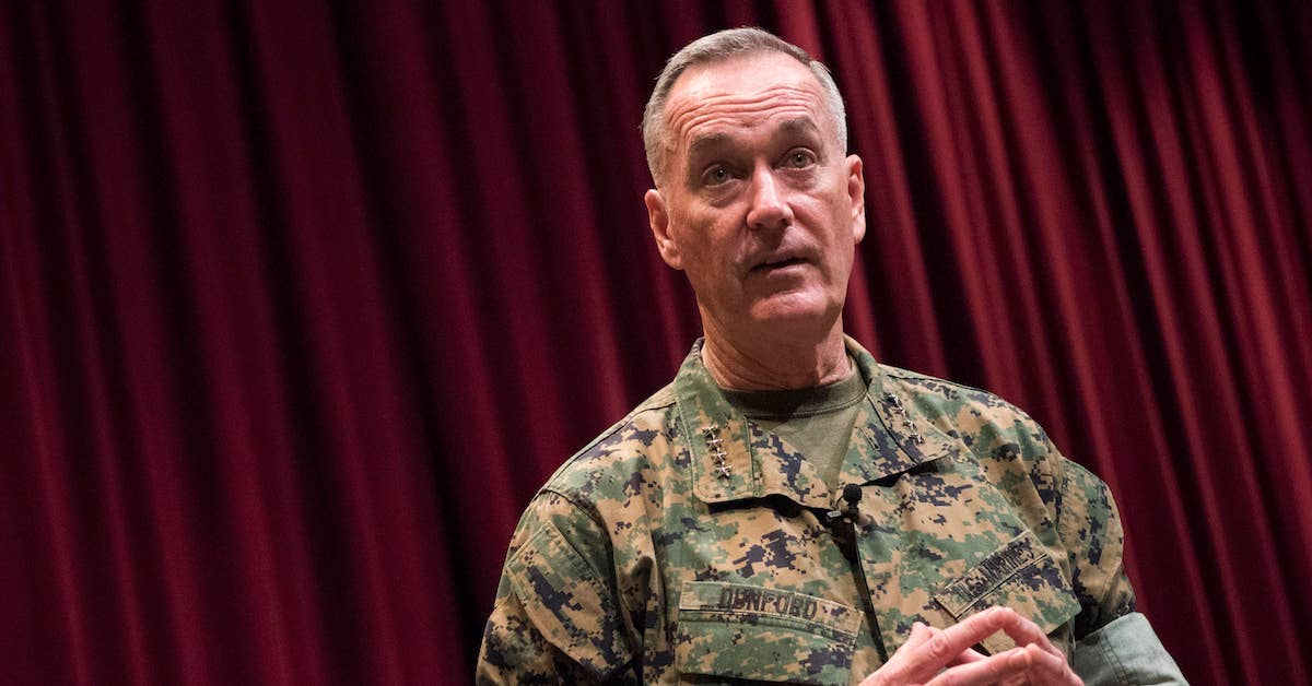 Dunford talks about how to keep US ahead of China, Russia