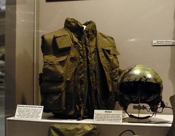 Body armor in a museum