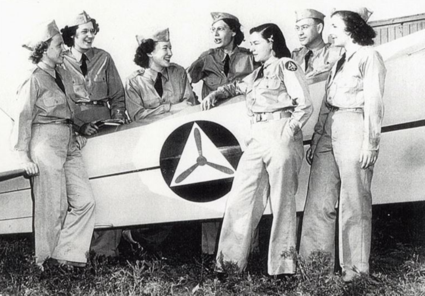 The Civil Air Patrol was open to all races and genders from the get-go. All you needed was a radio and a plane you could fly. (Civil Air Patrol)