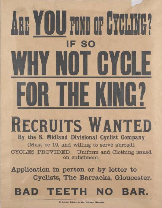 bicycle brigade poster