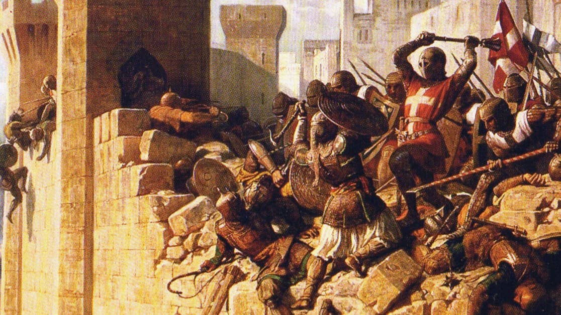 The elite medieval knights who were bankers and brawlers