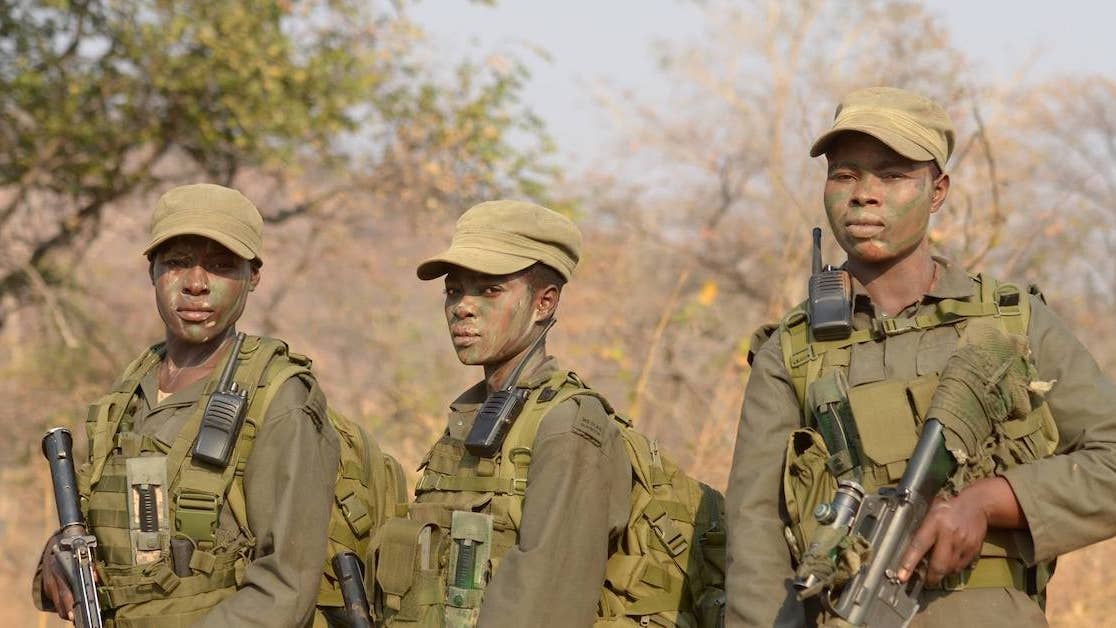 This armed anti-poacher unit was inspired by Army Rangers