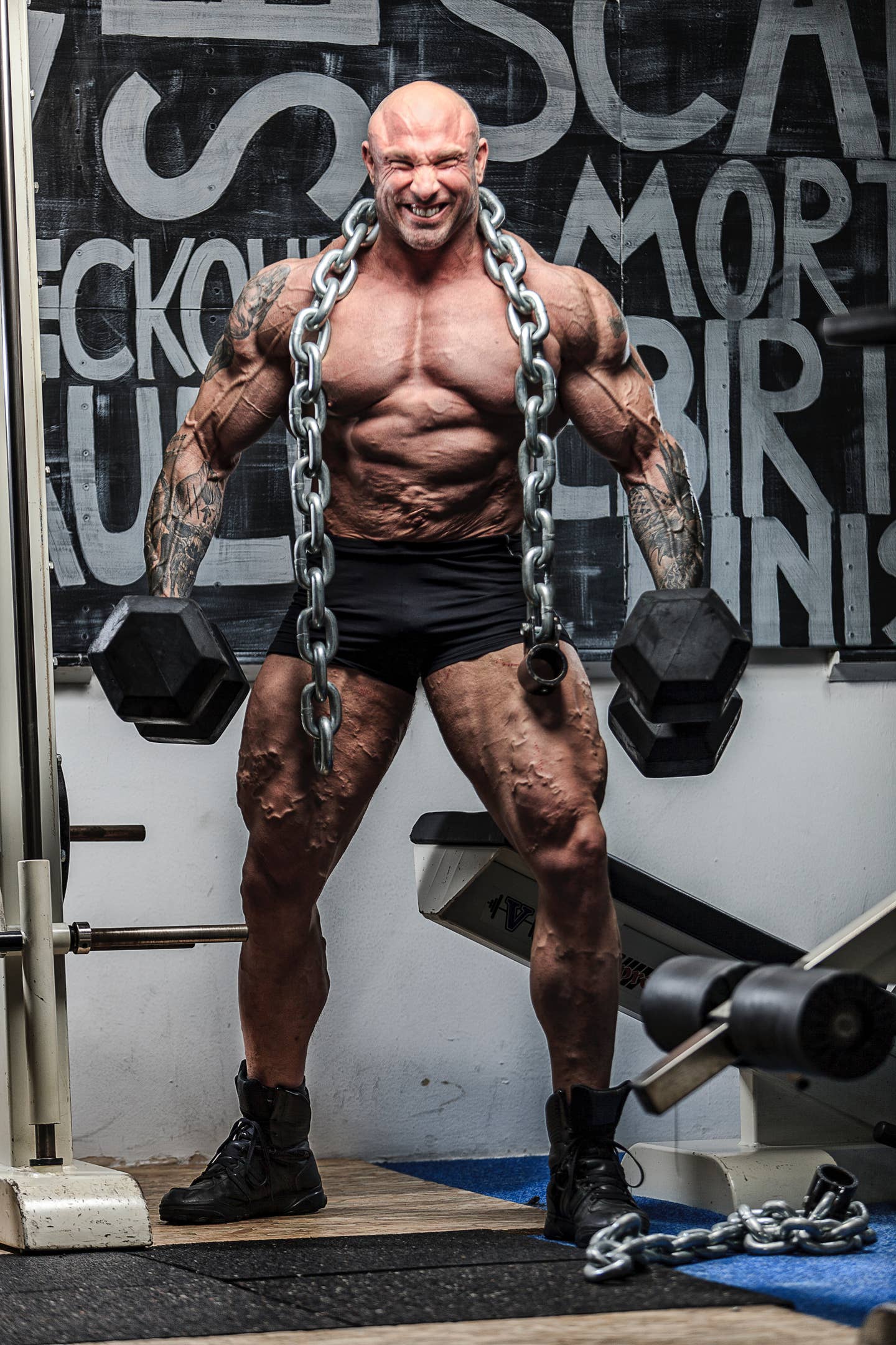 It takes a lot more than just weightlifting to look like this. Gains like this are made in a lab... Photo by <a href="https://unsplash.com/photos/hp3y7G7TALI?utm_source=unsplashutm_medium=referralutm_content=creditCopyText" target="_blank" rel="noopener">Damir Spanic</a> on <a href="https://unsplash.com/?utm_source=unsplashutm_medium=referralutm_content=creditCopyText" target="_blank" rel="noopener">Unsplash</a>