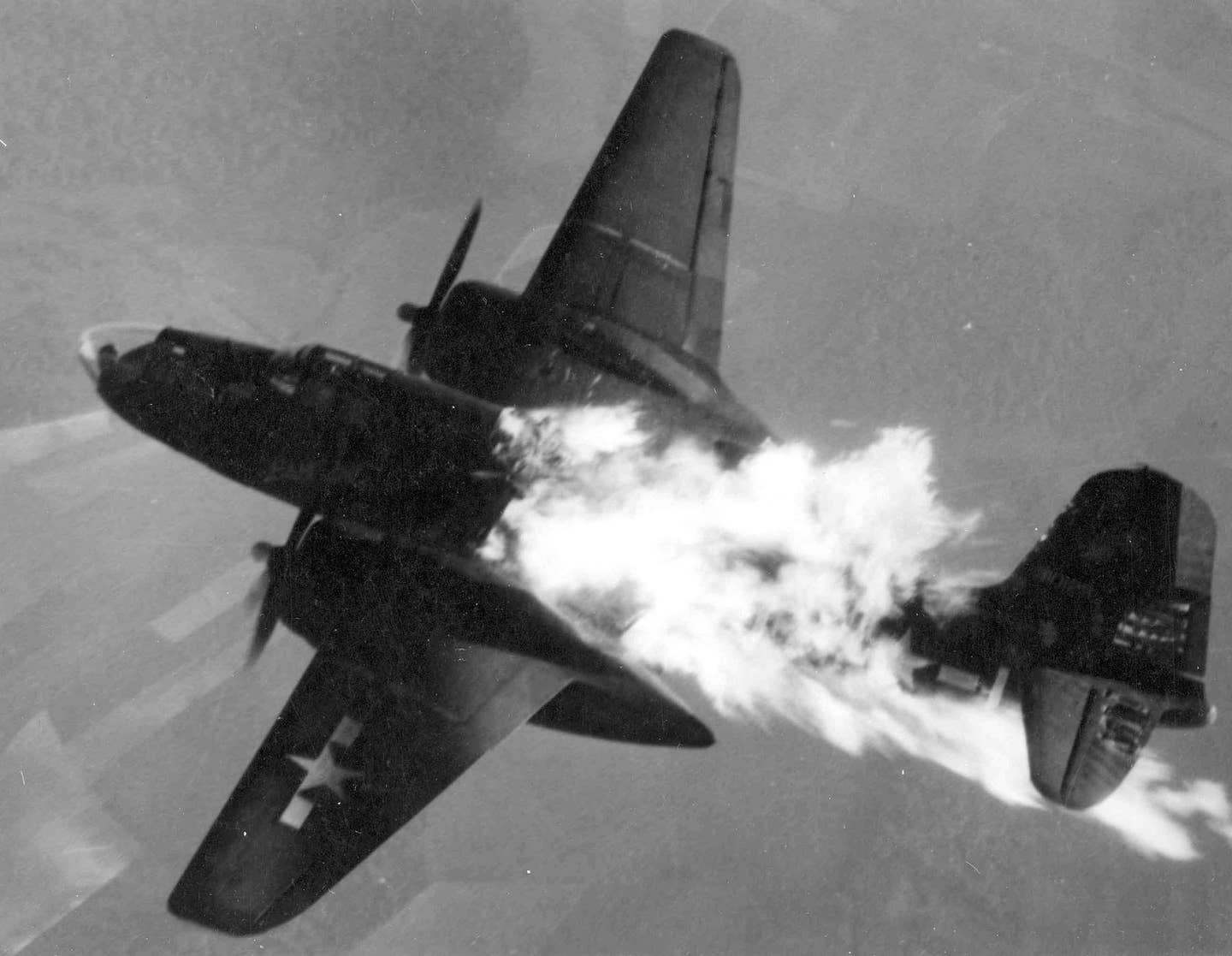 Planes hit in the fuel supply and engines often didn't make it back to base, throwing off Navy and Army Air Corps data. (U.S. Air Force)