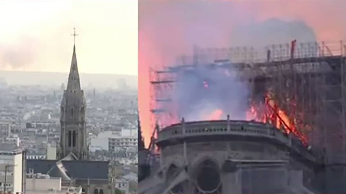 YouTube videos tracking Notre Dame cathedral fire mistakingly show 9/11 details