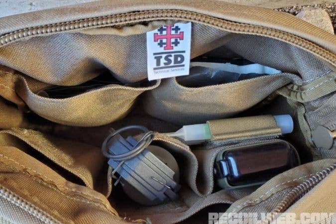 flashbang grenades in bag