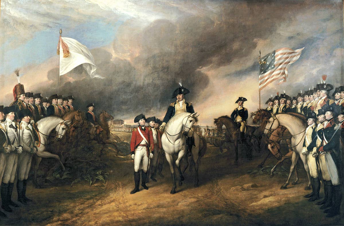 And he made Cornwallis walk next to his horse after Yorktown, apparently. Ballsy.