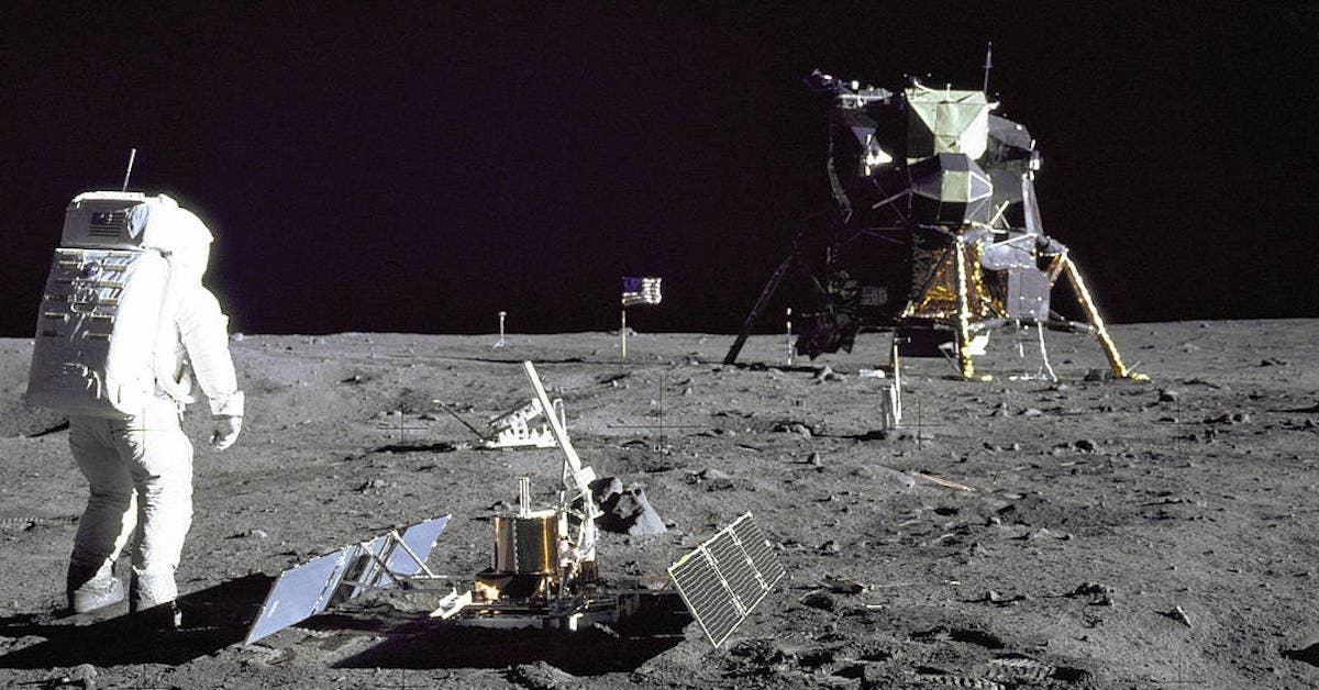 A NASA document actually started the Moon landing conspiracy