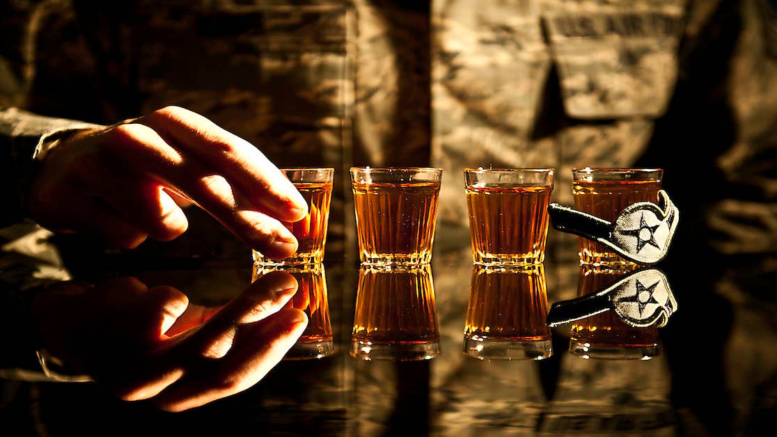 Surprise! Service members drink more on average than any other profession