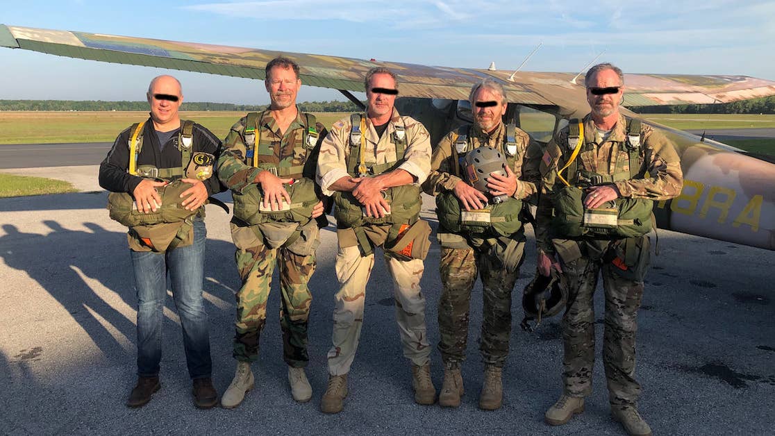 Former Delta Force members jump in honor of Normandy Paratroopers