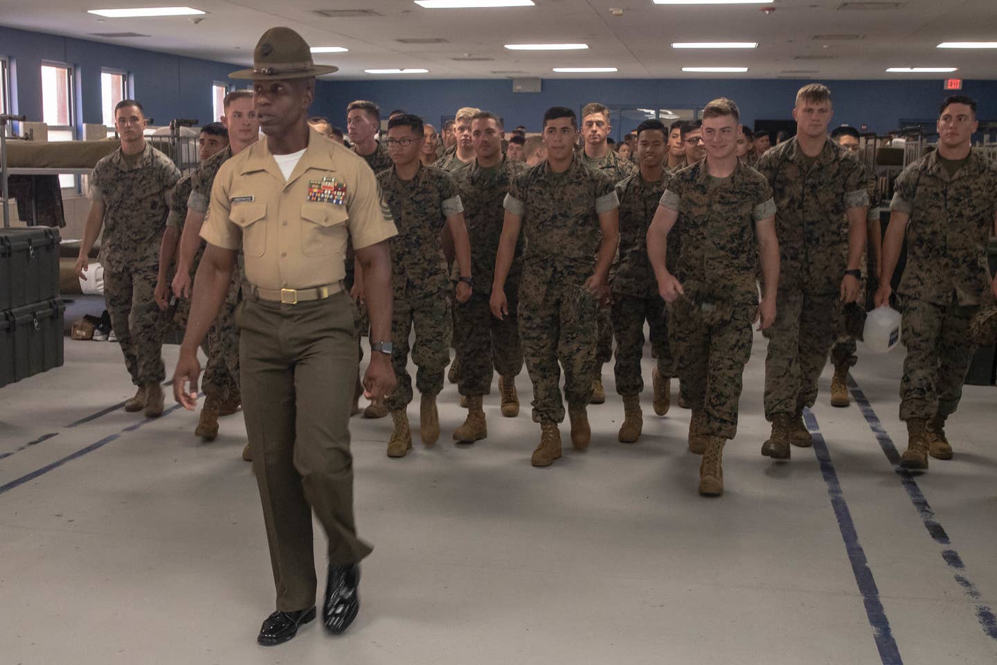 Marines return to their old stomping grounds