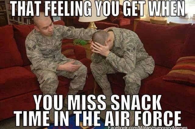 miss snack time Air Force memes