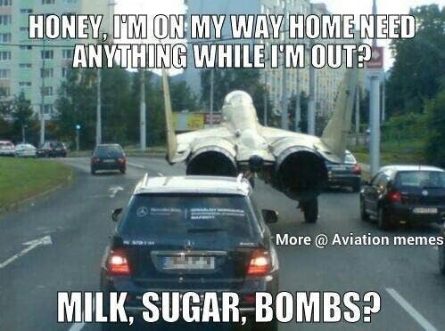 milk, sugar, bombs meme