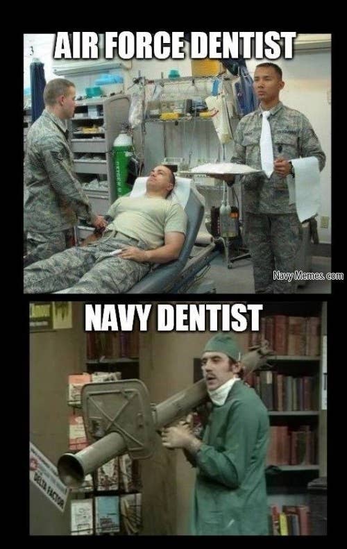 Air Force memes for dentist
