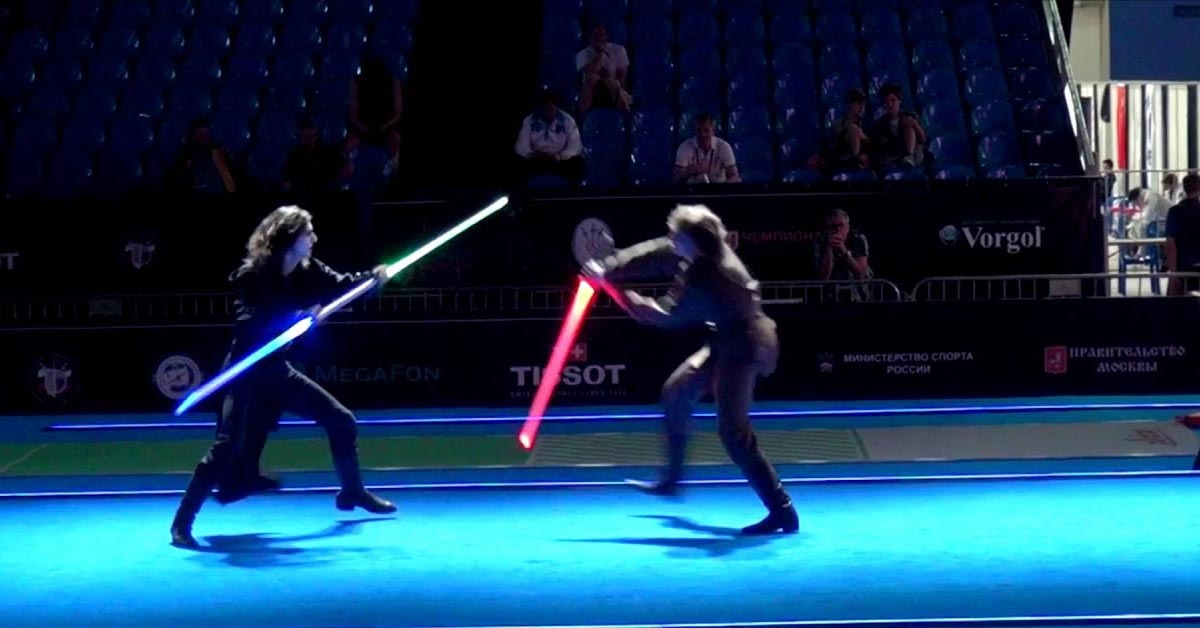 Lightsaber fencing is now an international sport We Are The Mighty