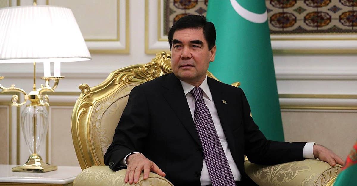 Has anyone seen the Turkmen president lately?
