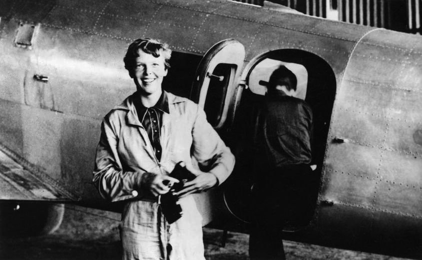 Amelia Earhart and fred noonan