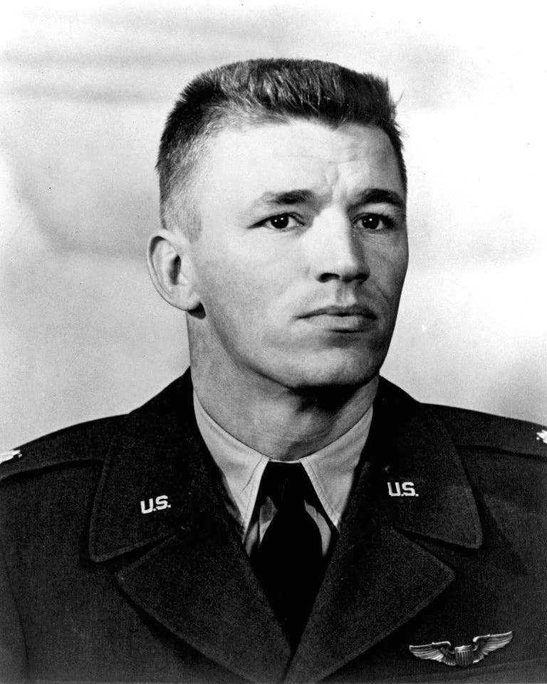 Maj. Charles Loring, U.S. Air Force pilot and Medal of Honor recipient. (National Museum of the U.S. Air Force)