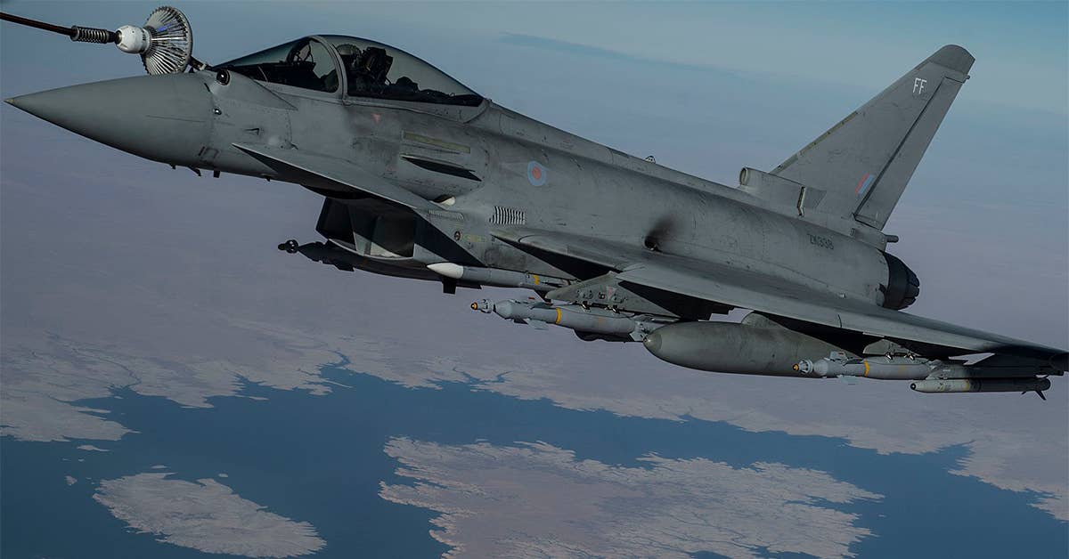 Britain has upgraded their Typhoons with awesome missiles