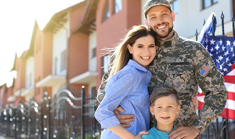 family terrible military stock photos