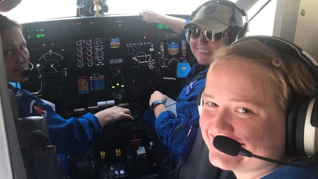 NOAA sends first all-female crew on a  mission to track Hurricane Dorian