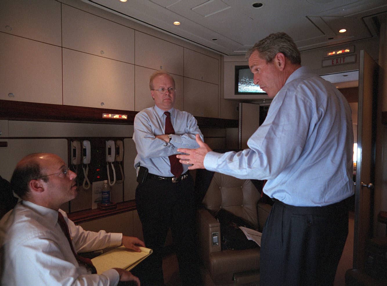 Photos show moment President George W. Bush learned of the 9/11 attacks