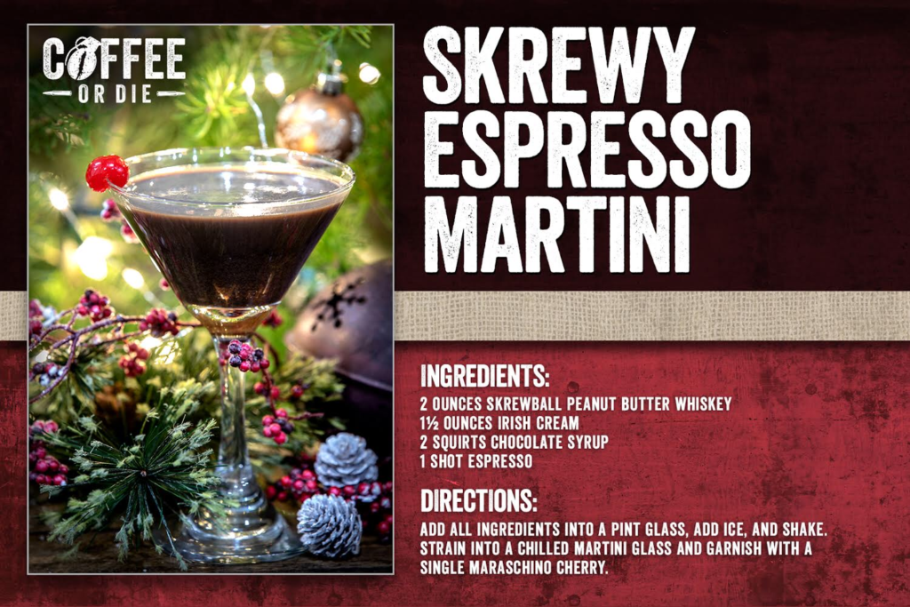 Holiday coffee cocktail: The Skrewy Espresso Martini