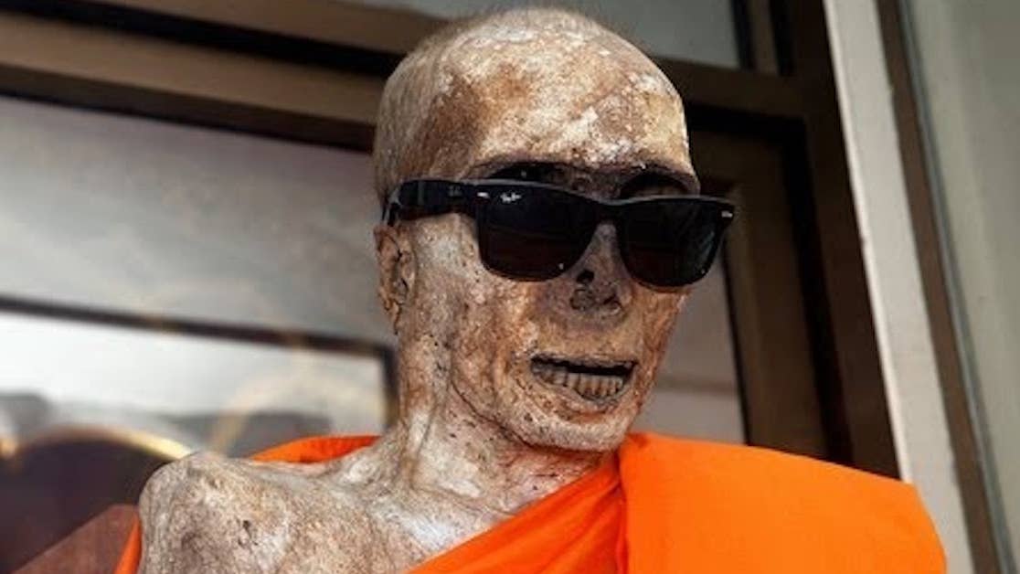 The curious case of the Ray-Ban wearing Monk of Koh Sumai