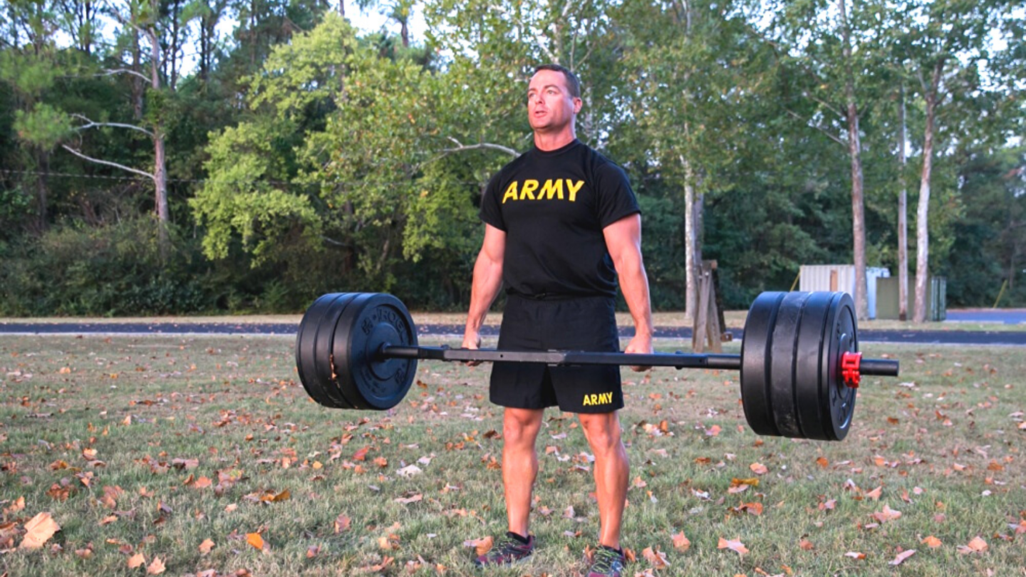 Obviously, grip strength is huge if you expect to max out the deadlift on the ACFT.<br>U.S. Army Courtesy Photo