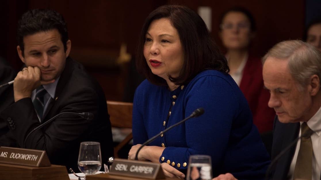 Sen. Tammy Duckworth says she will block military promotions until Trump&#8217;s defense secretary explains the &#8216;disgraceful situation&#8217; that led Lt. Col. Alexander Vindman to retire