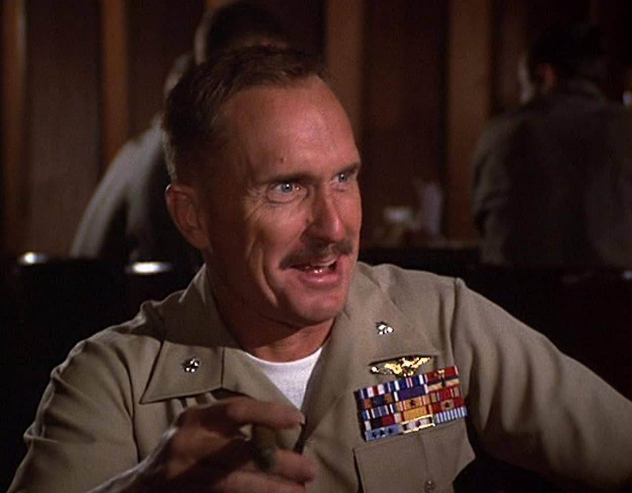 Robert Duvall in The Great Santini. (Orion Pictures)