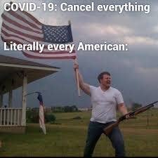 covid-19 american flag memes