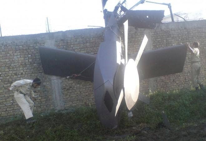 tail rotor from the raid