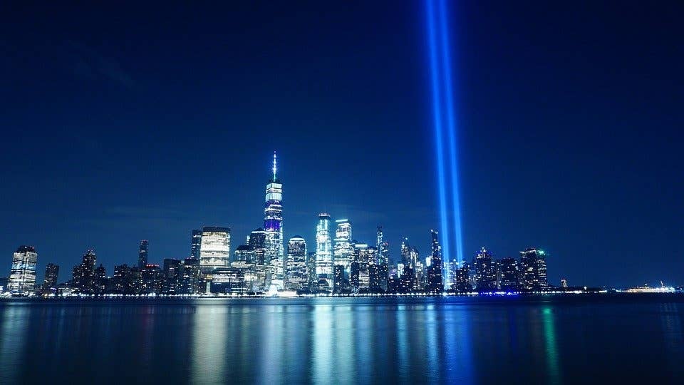 9/11 light memorial