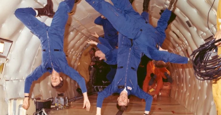NASA Vomit comet zero g training