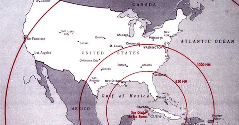 cuban missile crisis range map CIA