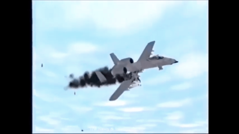 Watch one of the baddest A-10 pilots ever land after being hit by a missile