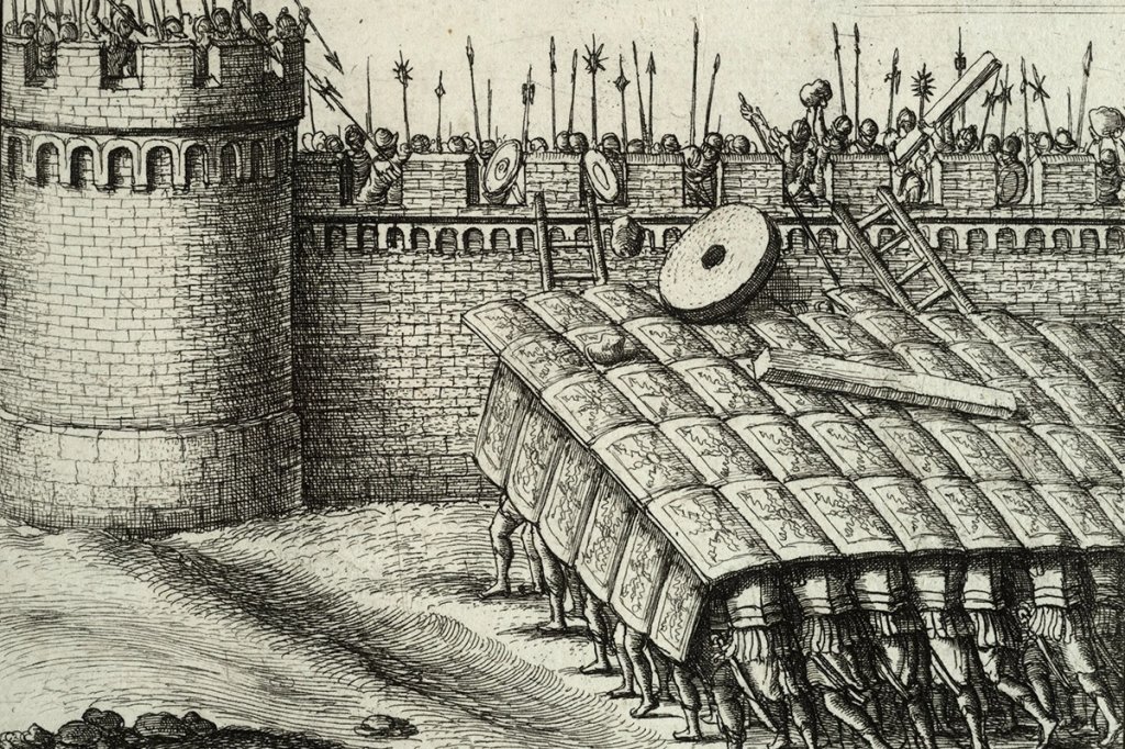 china roman legion testudo picryl