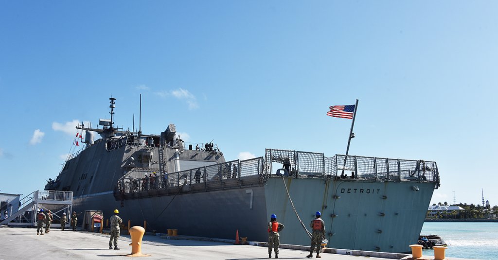 Littoral Combat Ship USS Detroit