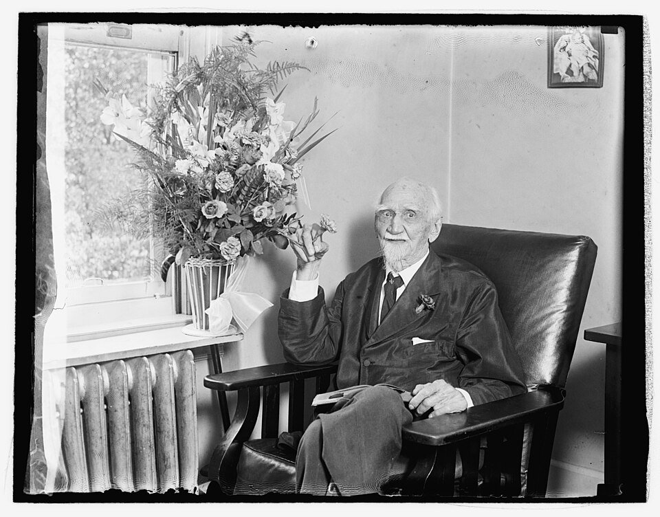 last surviving veteran of Mexican-American War Owen Thomas Edgar loc