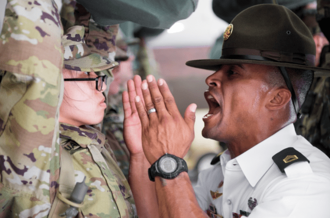 8 signs you might be a drill sergeant