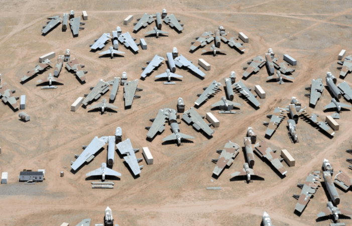 This Arizona aircraft boneyard is not always the last stop for old planes