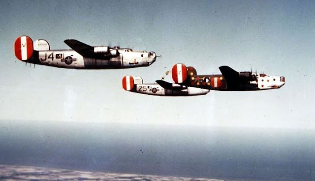 These WWII bombers were converted into gunships